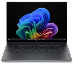 Laptop HP OmniBook Ultra Next Gen AI 16-bk0033NU_E81C5PA (NVIDIA RTX Spark™ N1X/ 64GB LPDDR5x/ 1TB SSD/ 16" 3K OLED Touch 120Hz/ 5MP IR/ 140 W USB Type-C®/ 6-cell, 99 Wh/ Windows 11 Home/ WiFi 7 & BT® 6.0/ Eclipse gray aluminum/ 1Y)