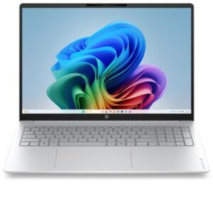 Laptop HP OmniBook 3 AI 16-ct0034QU_E5VH6PA (Snapdragon® C Platform C1-10-100/ 8GB LPDDR5/ 256GB SSD/ 16" 2K 300Nits/ Qualcomm® Adreno™/ Windows 11 Home SL/ 3-cell, 41Wh/ 1080p FHD Camera/ Glacier silver/ 1Y)